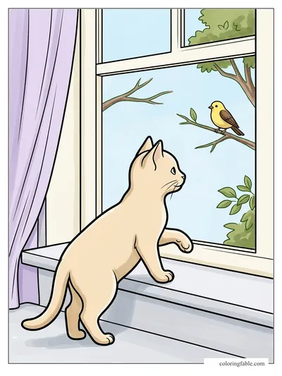 Colored example of this coloring page