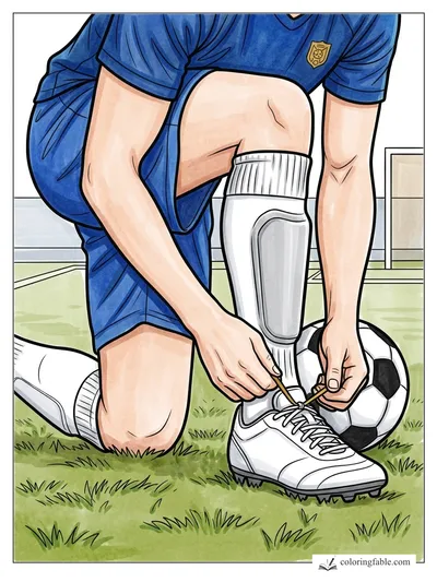 Colored example of this coloring page