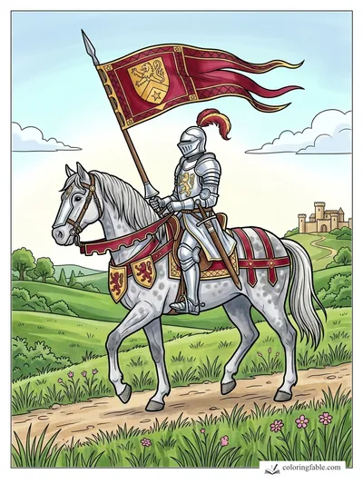 Colored example of this coloring page