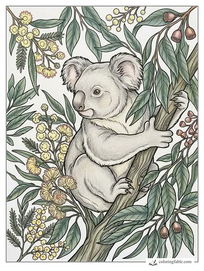Colored example of this coloring page
