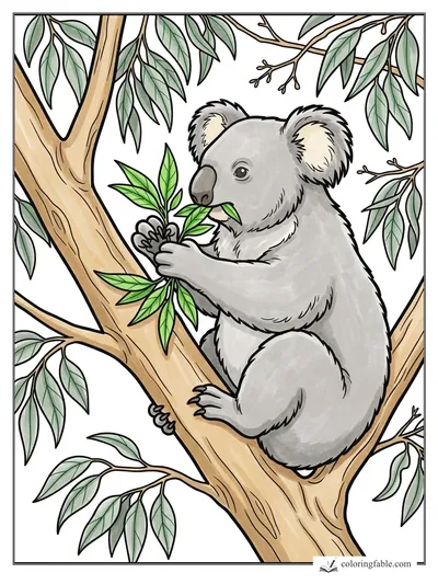 Colored example of this coloring page
