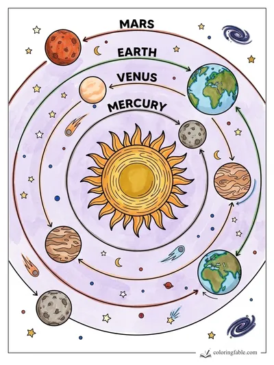 Colored example of this coloring page
