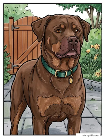 Colored example of this coloring page