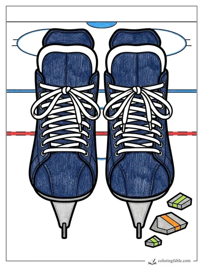Colored example of this coloring page