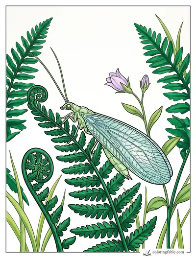 Colored example of this coloring page