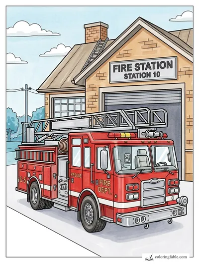 Colored example of this coloring page