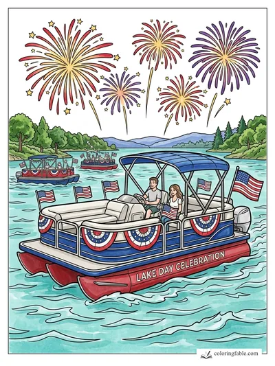 Colored example of this coloring page