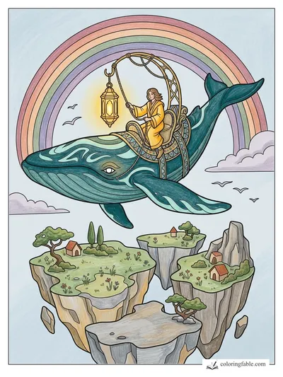 Colored example of this coloring page