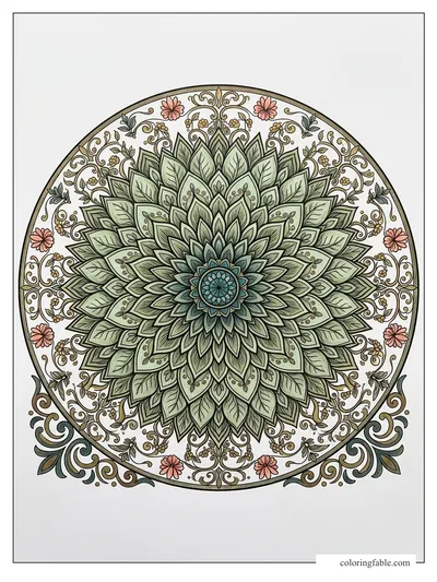 Colored example of this coloring page