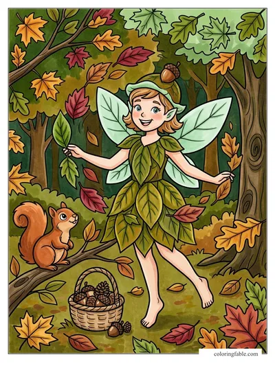 Colored example of this coloring page