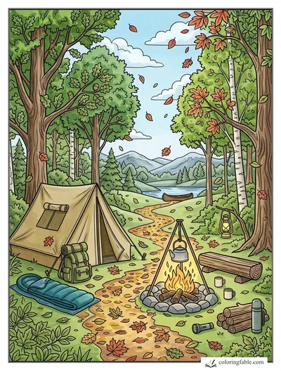 Colored example of this coloring page