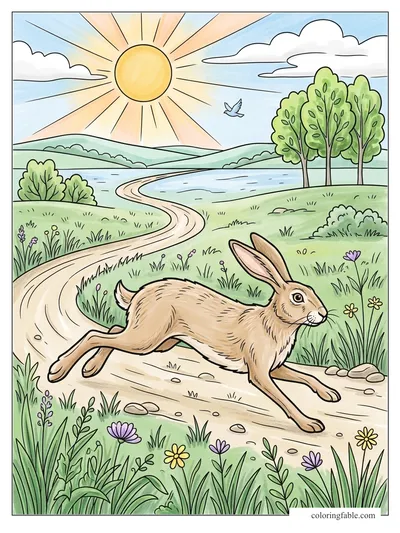 Colored example of this coloring page