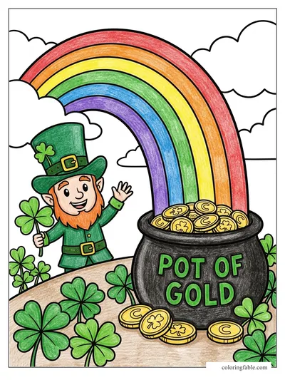 Colored example of this coloring page