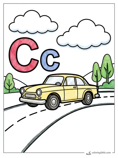 Colored example of this coloring page