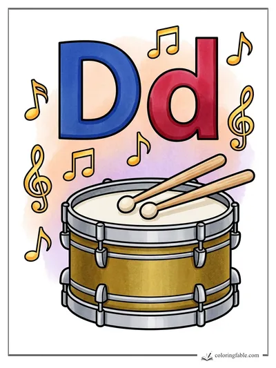 Colored example of this coloring page