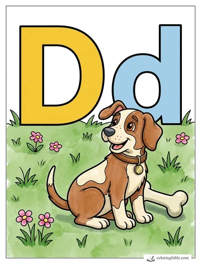 Colored example of this coloring page