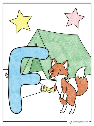 Colored example of this coloring page