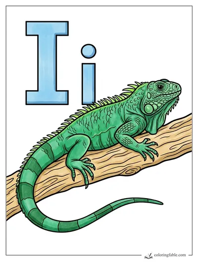 Colored example of this coloring page
