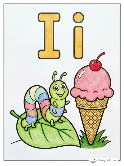 Colored example of this coloring page