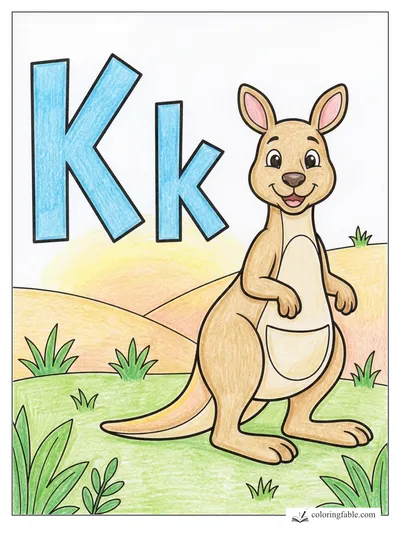 Colored example of this coloring page