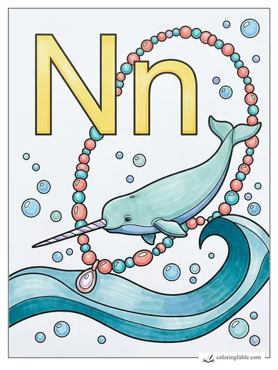 Colored example of this coloring page