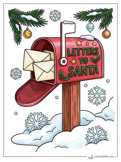 Colored example of this coloring page
