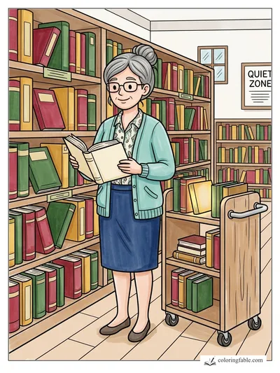 Colored example of this coloring page