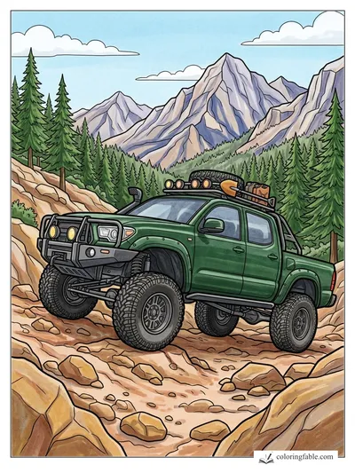 Colored example of this coloring page