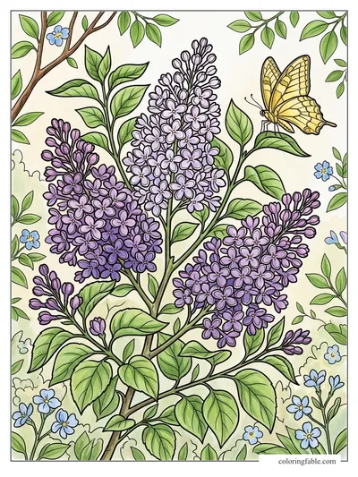 Colored example of this coloring page