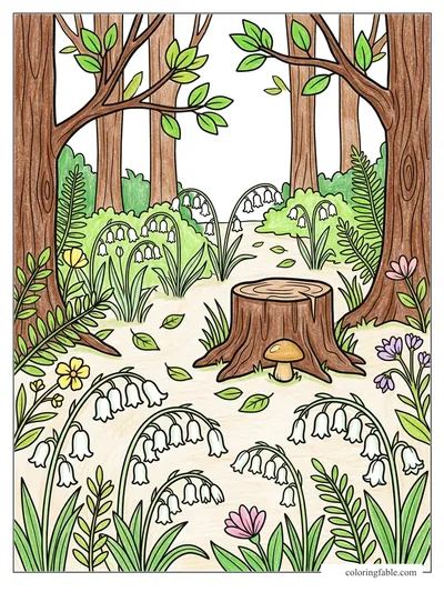 Colored example of this coloring page