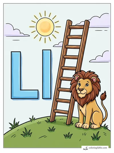Colored example of this coloring page