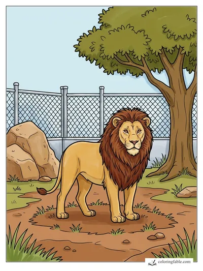 Colored example of this coloring page