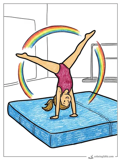 Colored example of this coloring page