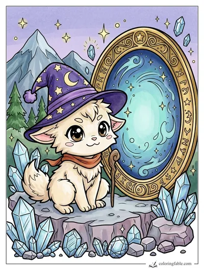 Colored example of this coloring page