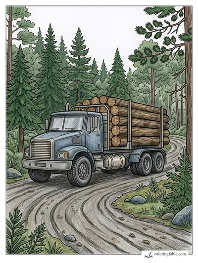 Colored example of this coloring page