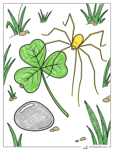 Colored example of this coloring page