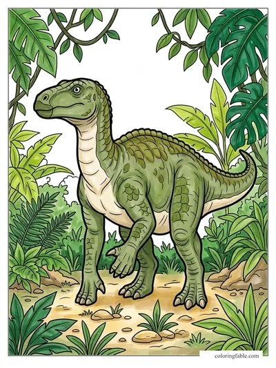 Colored example of this coloring page