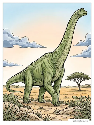 Colored example of this coloring page