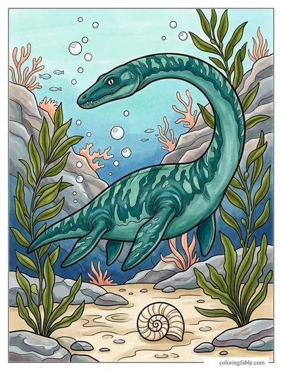 Colored example of this coloring page