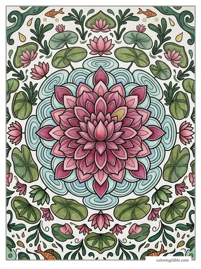 Colored example of this coloring page