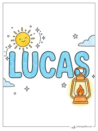 Colored example of this coloring page