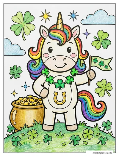 Colored example of this coloring page