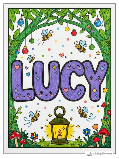 Colored example of this coloring page