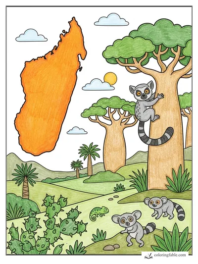 Colored example of this coloring page