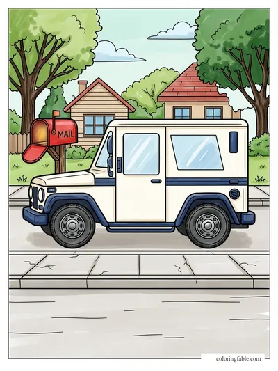 Colored example of this coloring page