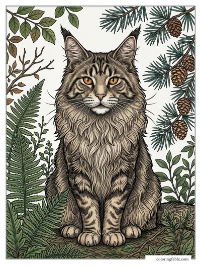 Colored example of this coloring page