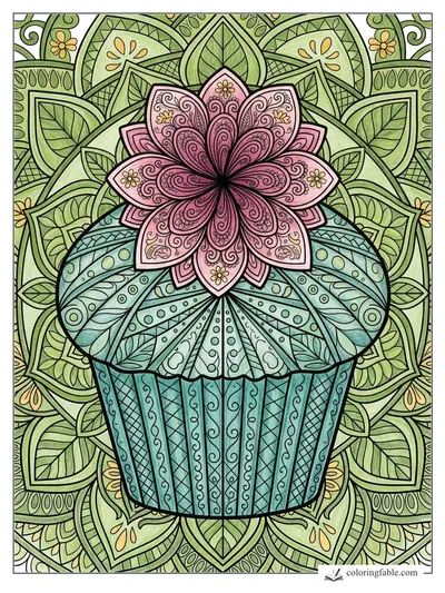Colored example of this coloring page