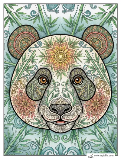 Colored example of this coloring page