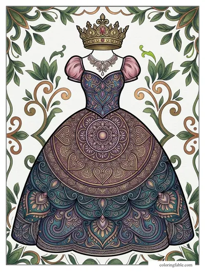 Colored example of this coloring page