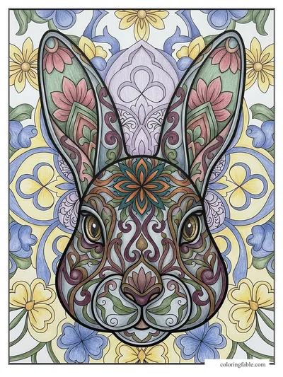 Colored example of this coloring page